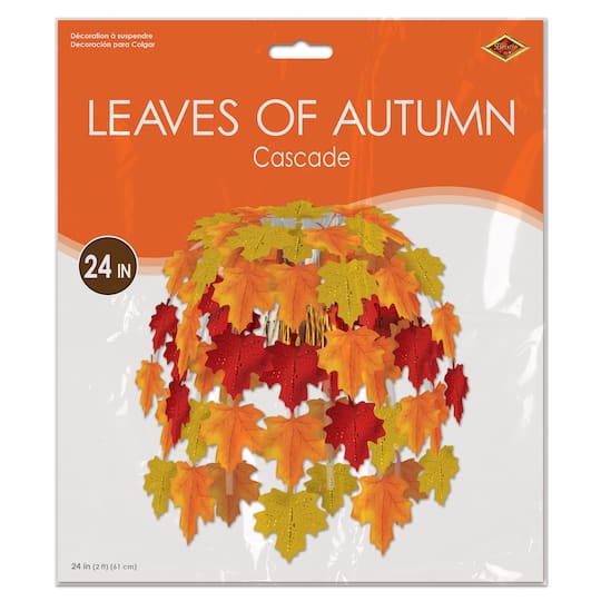 Beistle 24" Leaves of Autumn Cascade